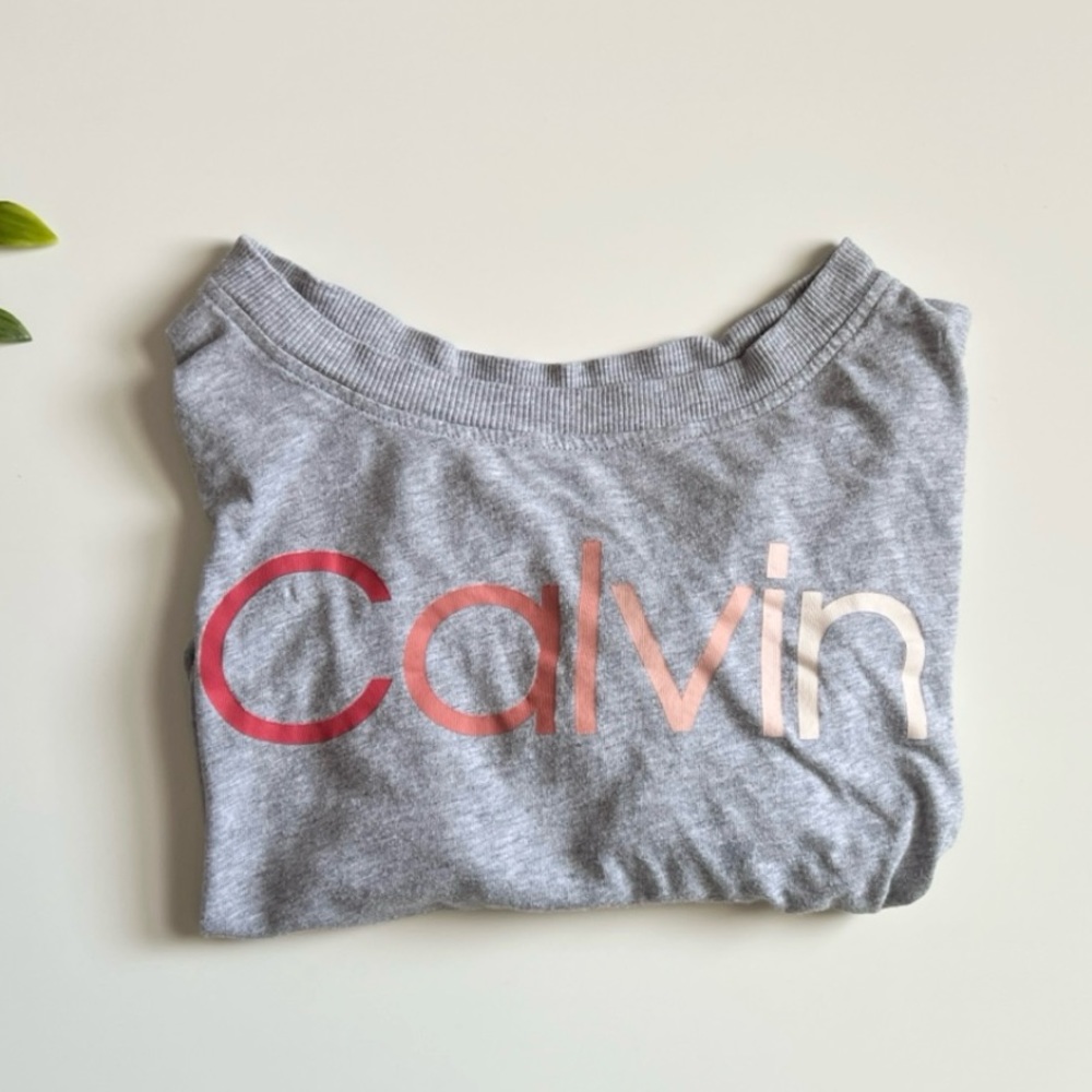 calvin klein crop top